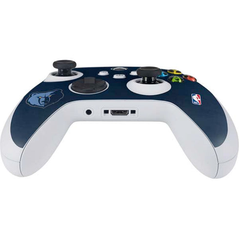 NBA Memphis Grizzlies Distressed Xbox Series S Controller Skin
